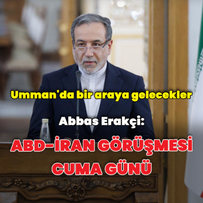 İran: Görüşme cuma günü Umman'da yapılacak