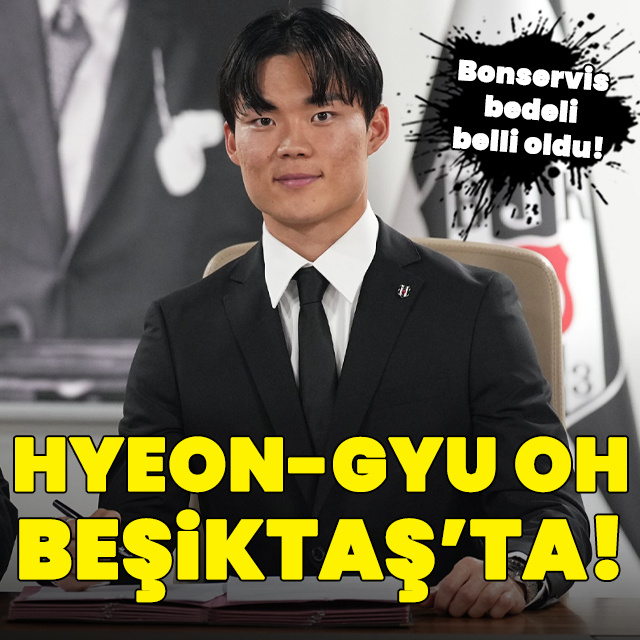 Hyeon-gyu Oh resmen Beşiktaş'ta!