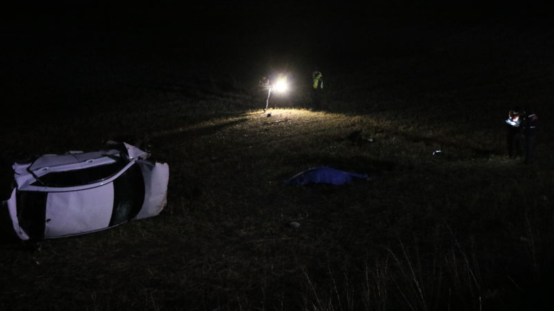 Kayseri’de otomobil şarampole yuvarlandı: 1 ölü, 4 yaralı