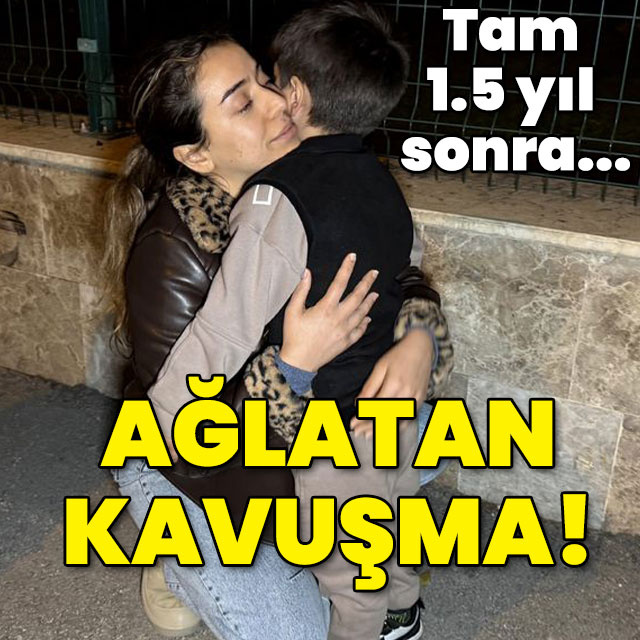 Tam 1.5 yıl sonra... Ağlatan kavuşma!