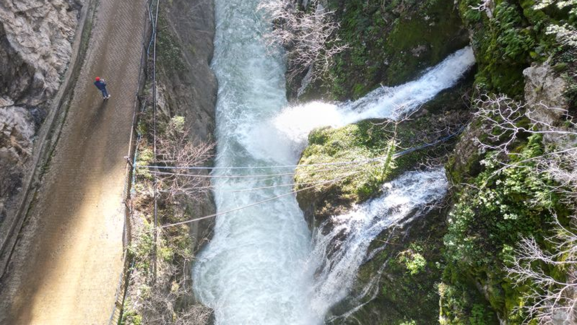 Ulukaya Kanyonu'nda ikinci şelale oluştu