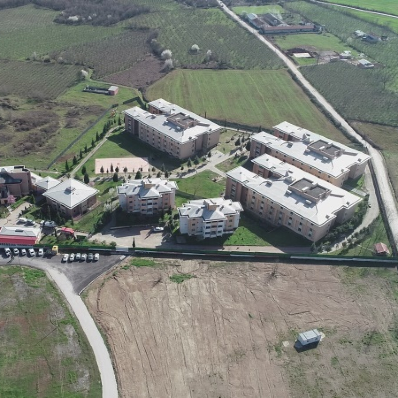 Kadın açık cezaevinde yangın