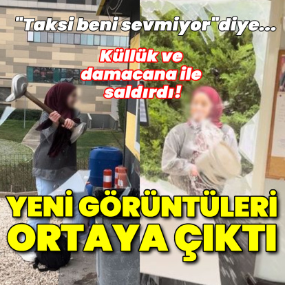 "Taksi beni sevmiyor" diyerek saldırmış!