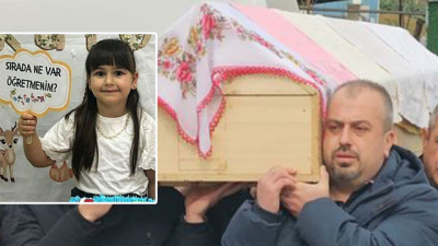 7 yaşındaki Elanur'u babası taşıdı! Küçük tabuttaki en büyük acı!