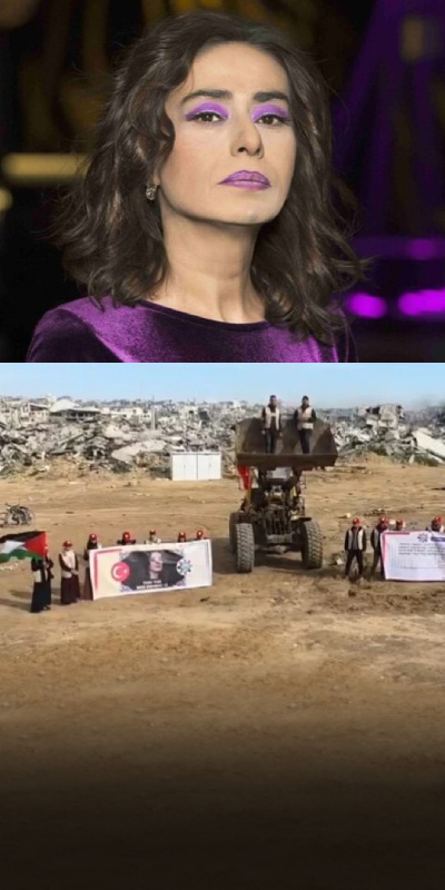 Yardımları bölgeye ulaştı