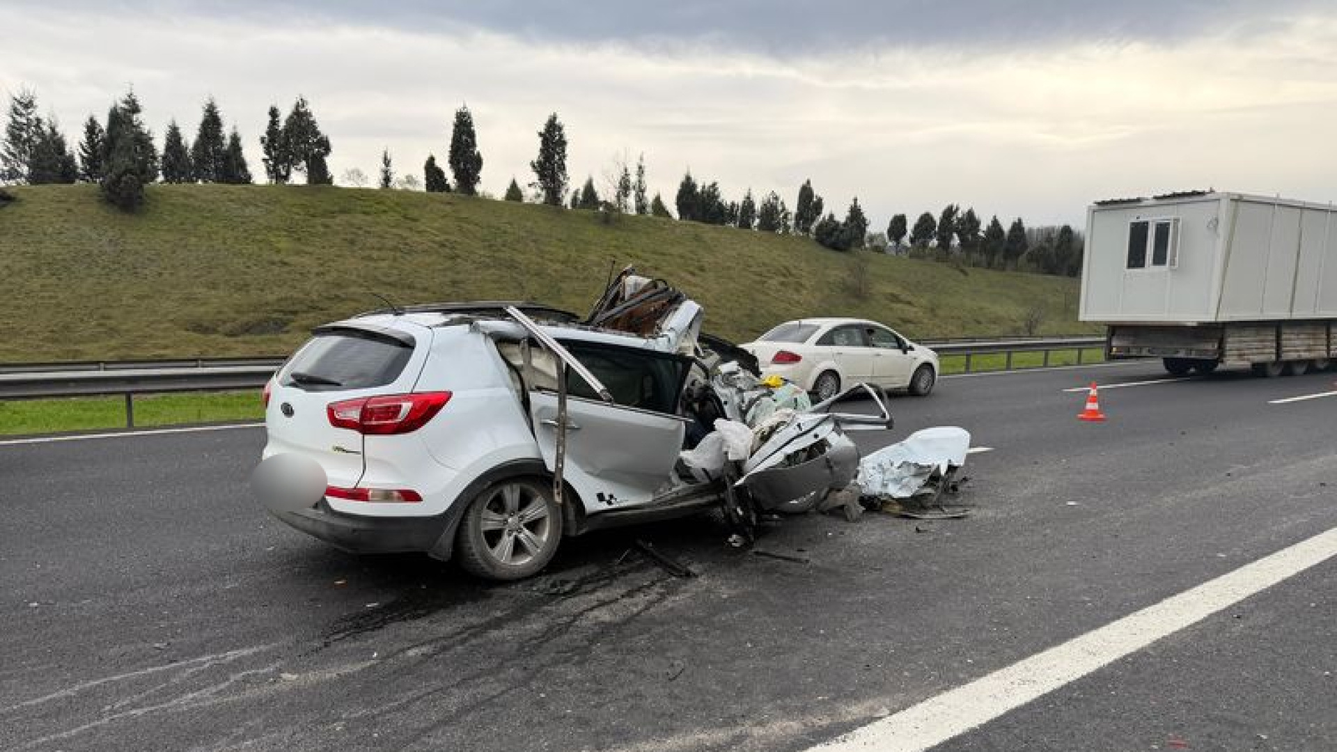 Anadolu Otoyolu'nda Feci Kaza: Bir Kişi Hayatını Kaybetti, Trafik Aksadı