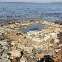 Yağmur suları ortaya çıkardı