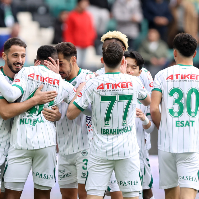 Konyaspor'dan kupada gol şov!