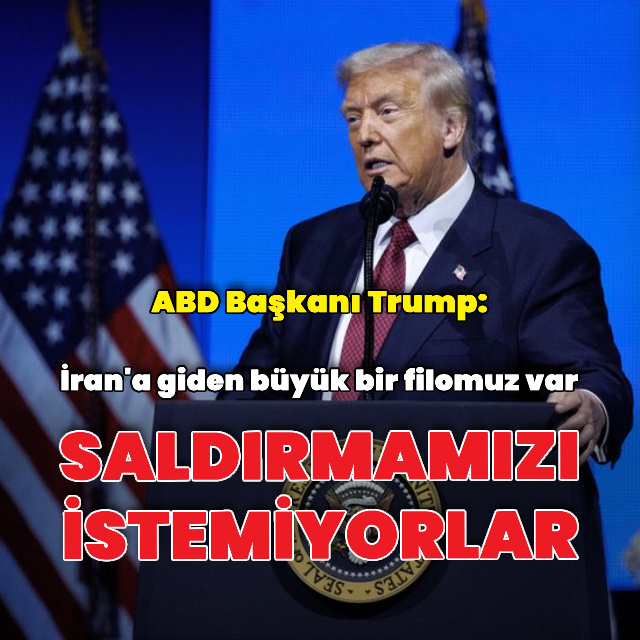 "İran saldırmamızı istemiyor"