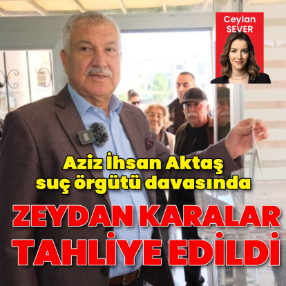 Zeydan Karalar tahliye edildi