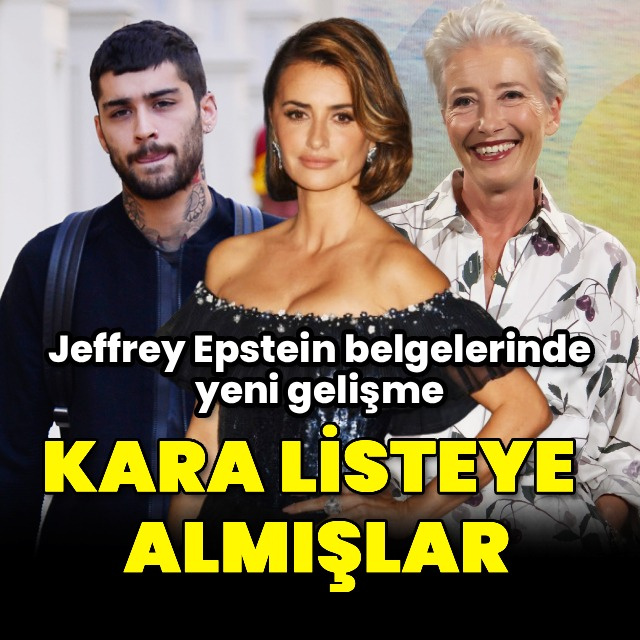Epstein'in 'İsrail karşıtı ünlüler' listesinde yer aldılar
