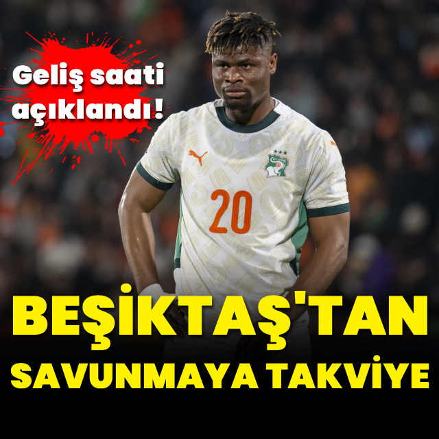 Beşiktaş, Emmanuel Agbadou'nun geliş saatini açıkladı!