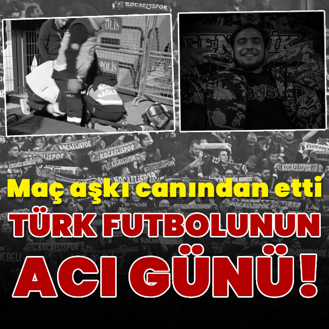 Türk futbolunun acı günü: Maç aşkı canından etti!