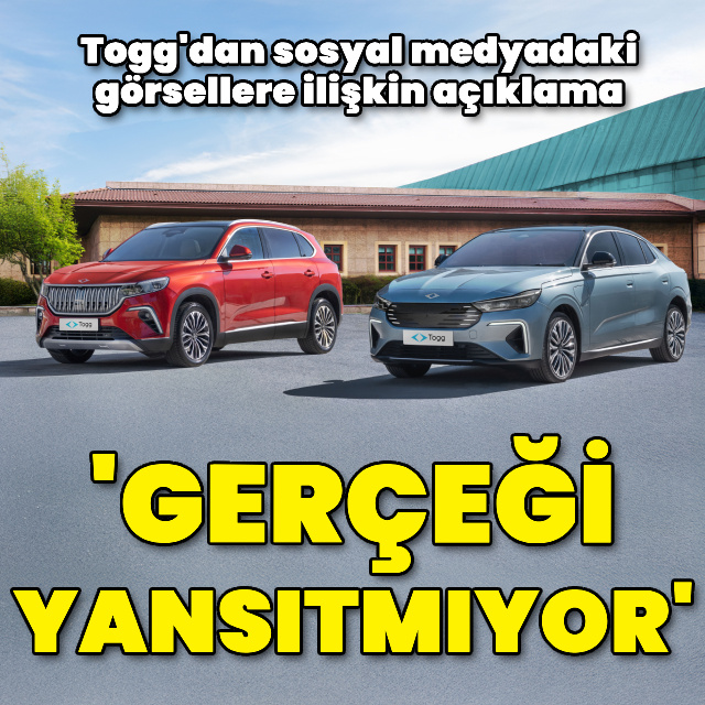 Togg’dan 'asılsız' görsel açıklaması