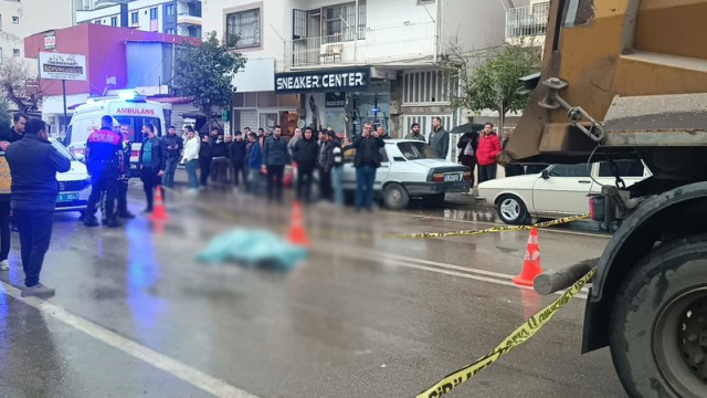 Kamyonun çarptığı kişi öldü