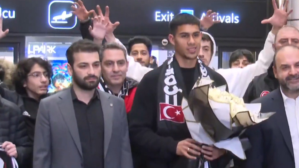 Beşiktaş'ın yeni transferi Devis Vasquez, İstanbul'da!
