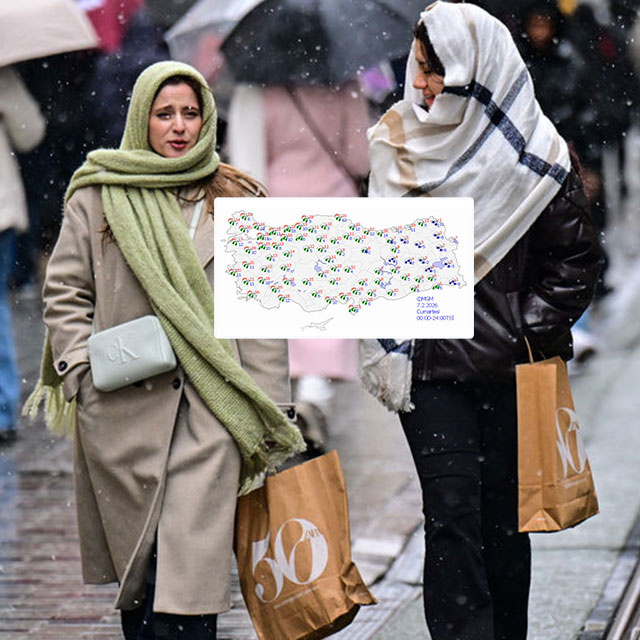 15 kent için "sarı" alarm verildi! 7 bölgede yağış var!