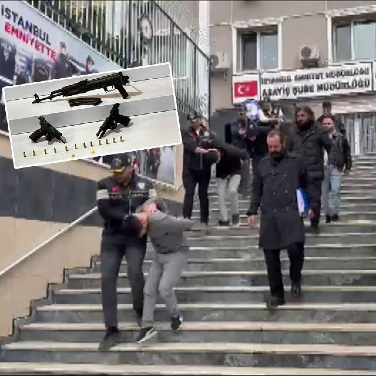 Plazaya kalaşnikofla saldırı! 5 tetikçi yakalandı!