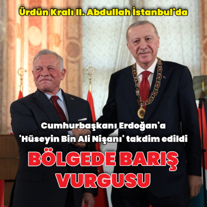 Ürdün Kralı 2. Abdullah, İstanbul'da
