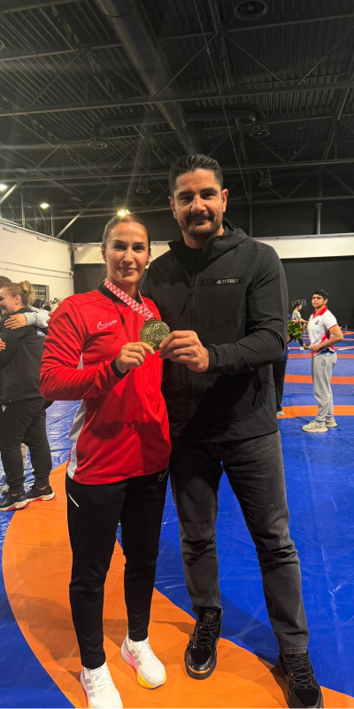 Buse Tosun Çavuşoğlu'ndan altın madalya!