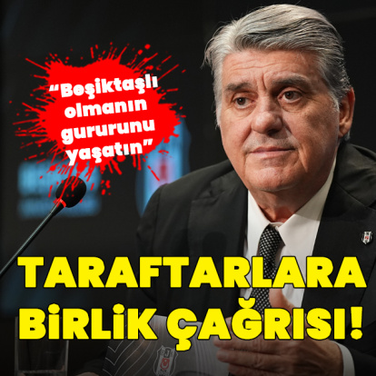 Serdal Adalı'dan taraftarlara birlik çağrısı!