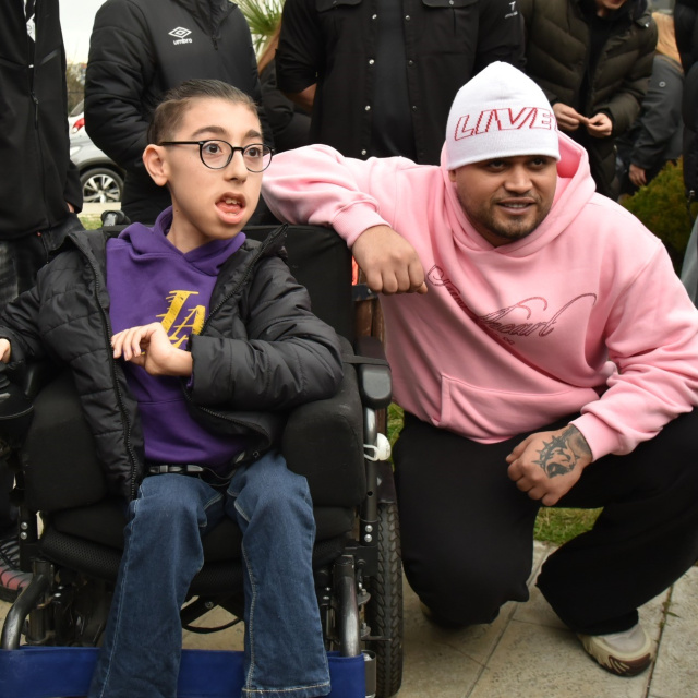 Özel bireyler ile buluştu