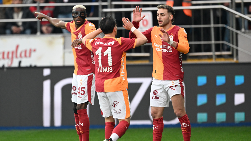 Galatasaray'da yenilmezlik serisi 9 maça çıktı!