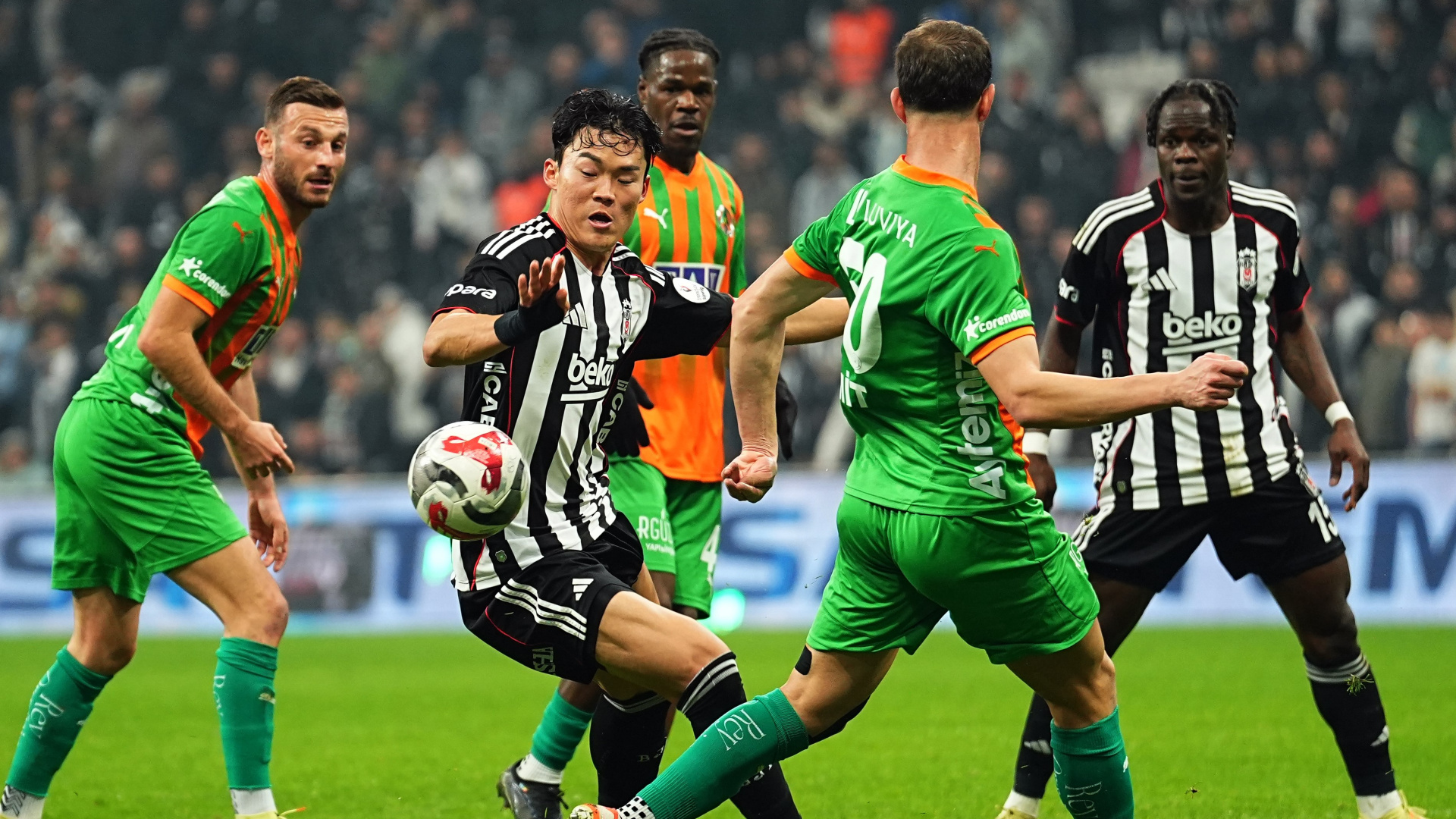 MAÇ SONUCU: Beşiktaş: 2 - Alanyaspor: 2 - Beşiktaş Haberleri