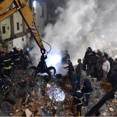 Lübnan'da bina çöktü: 9 ölü, 6 yaralı