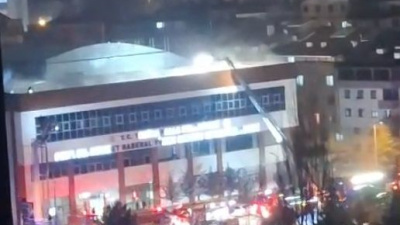 Ankara'da saunada yangın