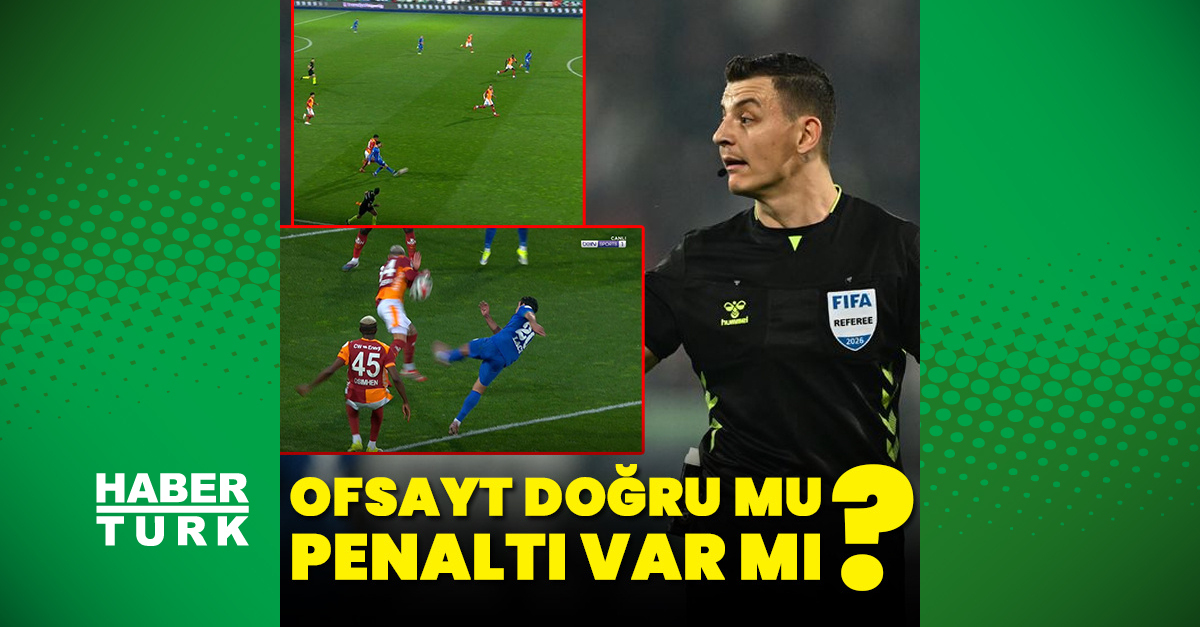 Rizespor-Galatasaray Maçının Debat Eden Pozisyonları - Eski Hakemlerin Yorumları