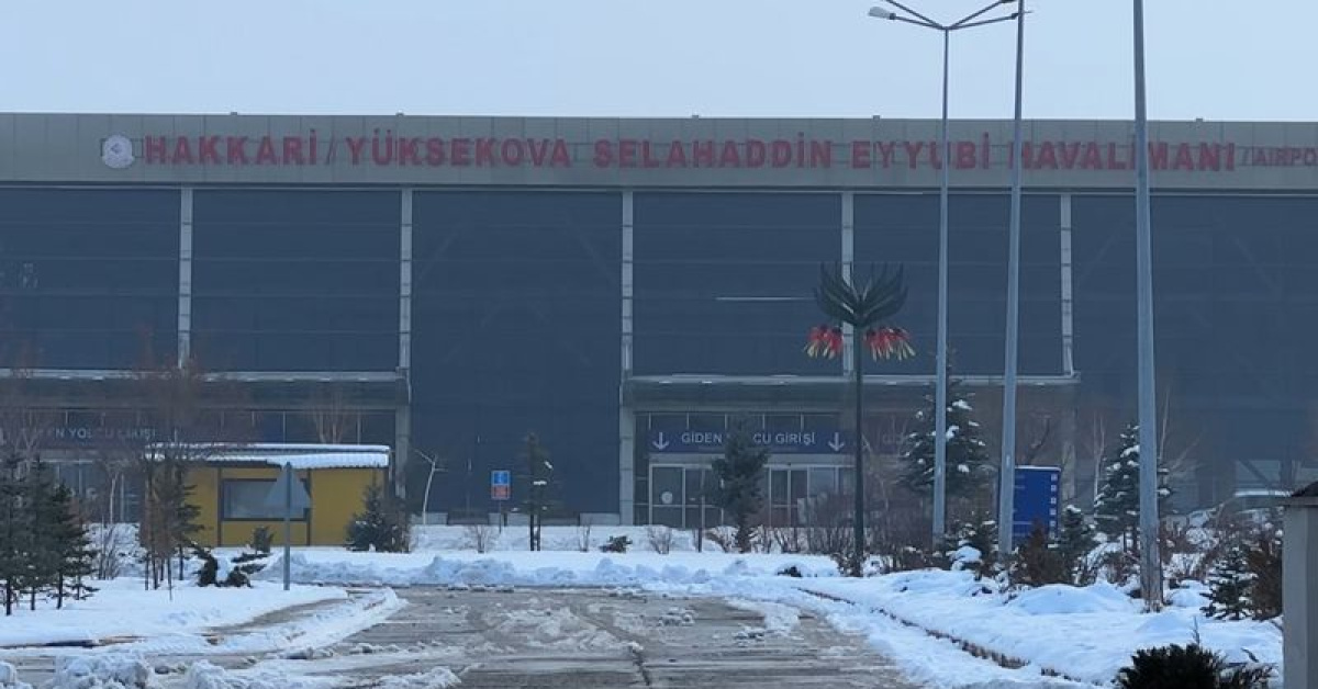 Hakkari Yüksekova'da Kar ve Sis Yağışı - Uçuş Seferlerinin İptal Edilmesi