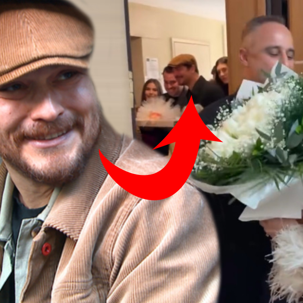 Çağatay Ulusoy, kız isteme töreninde