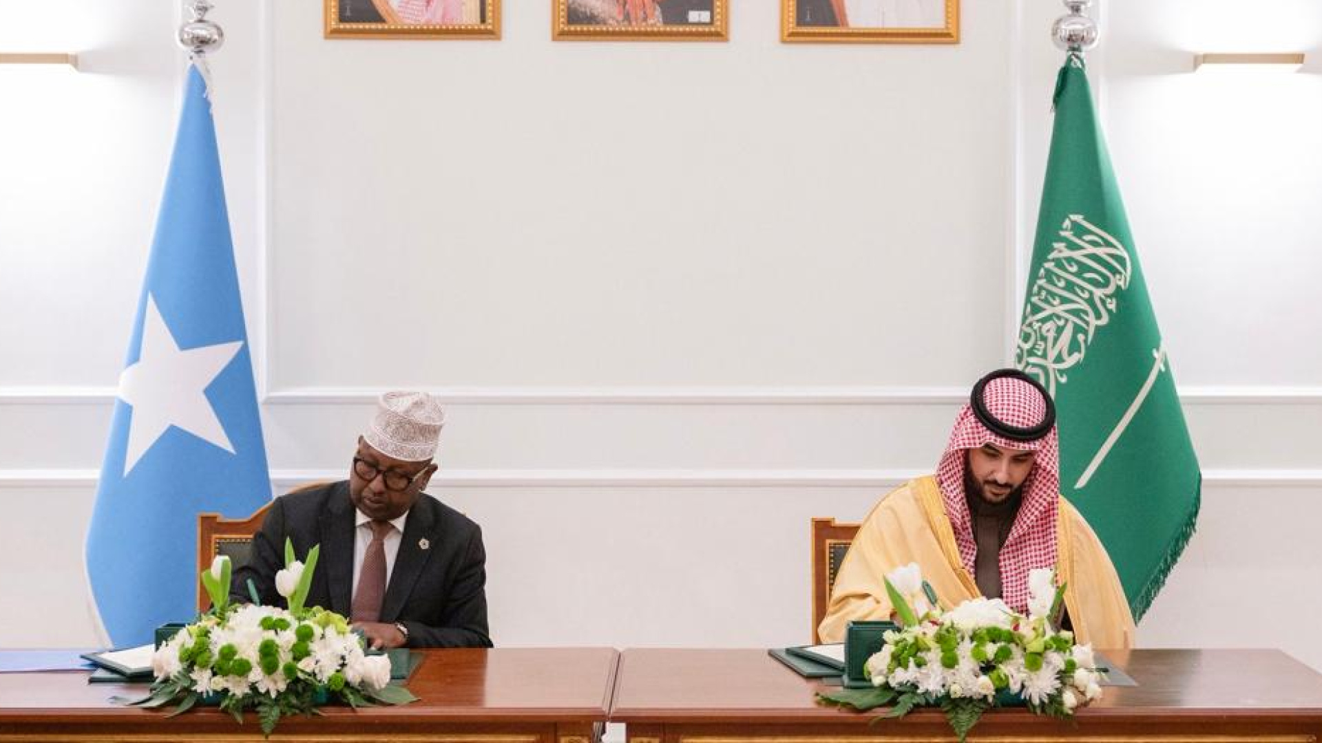 Somali ve Suudi Arabistan Savunma İşbirliğini Güçlendirdi: Mutabakat Zaptı İmzalandı