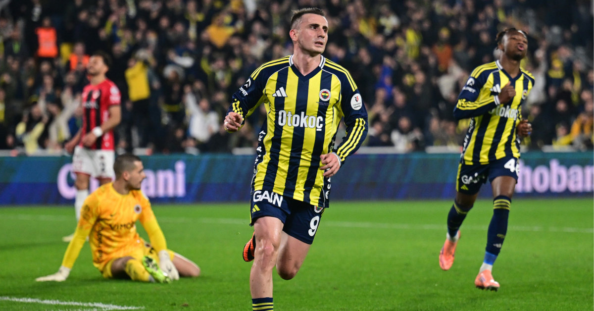 Fenerbahçe'de Kerem Aktürkoğlu Ligde Gol Hasretini Son Verdi!