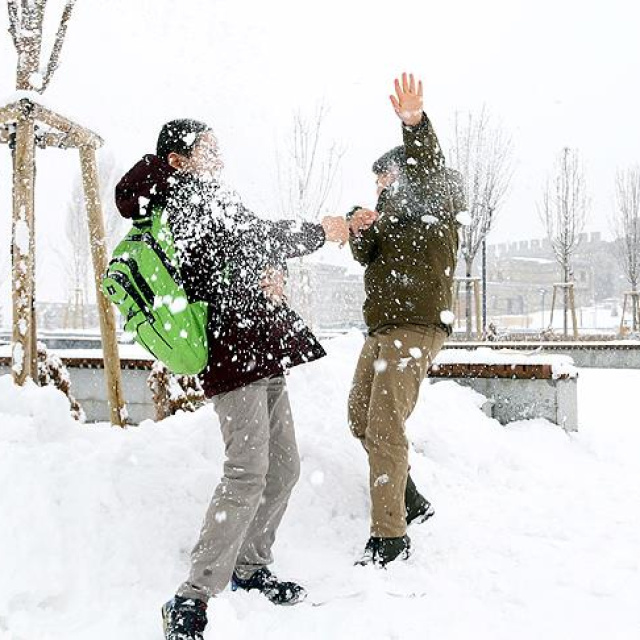 2 ilde eğitime kar tatili