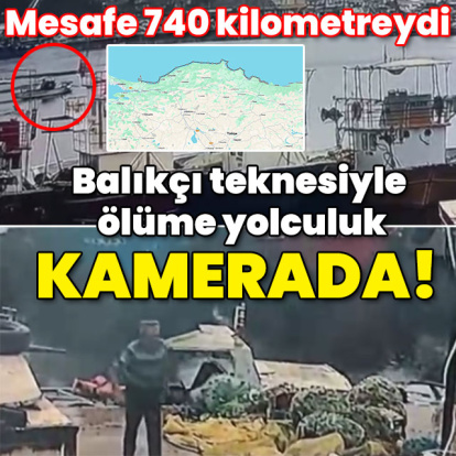 Mesafe 740 kilometreydi... Balıkçı teknesiyle ölüme yolculuk!