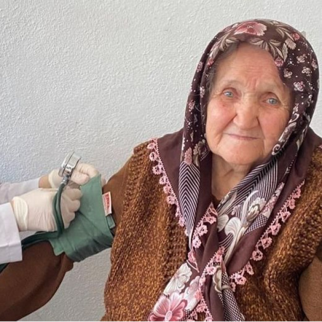 Köyde yaşayanlara kanser taramasının önemi anlatıldı