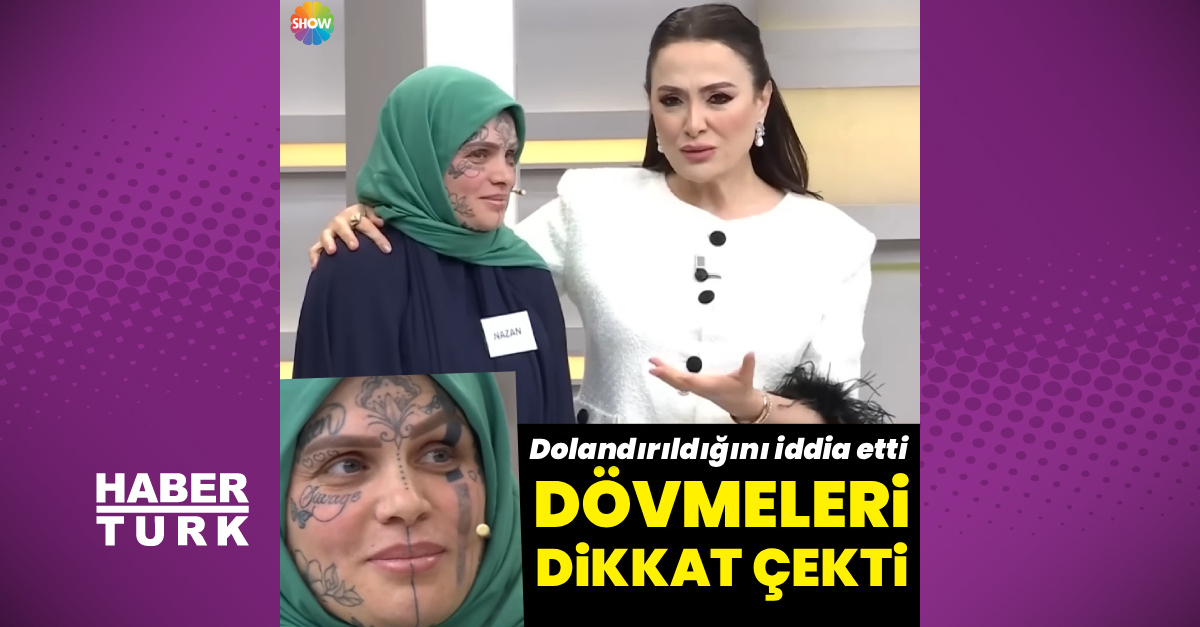 'Didem Arslan Yılmaz'la Vazgeçme'ye Katılan Nazan: Dövmeleriyle Dikkat Çekti