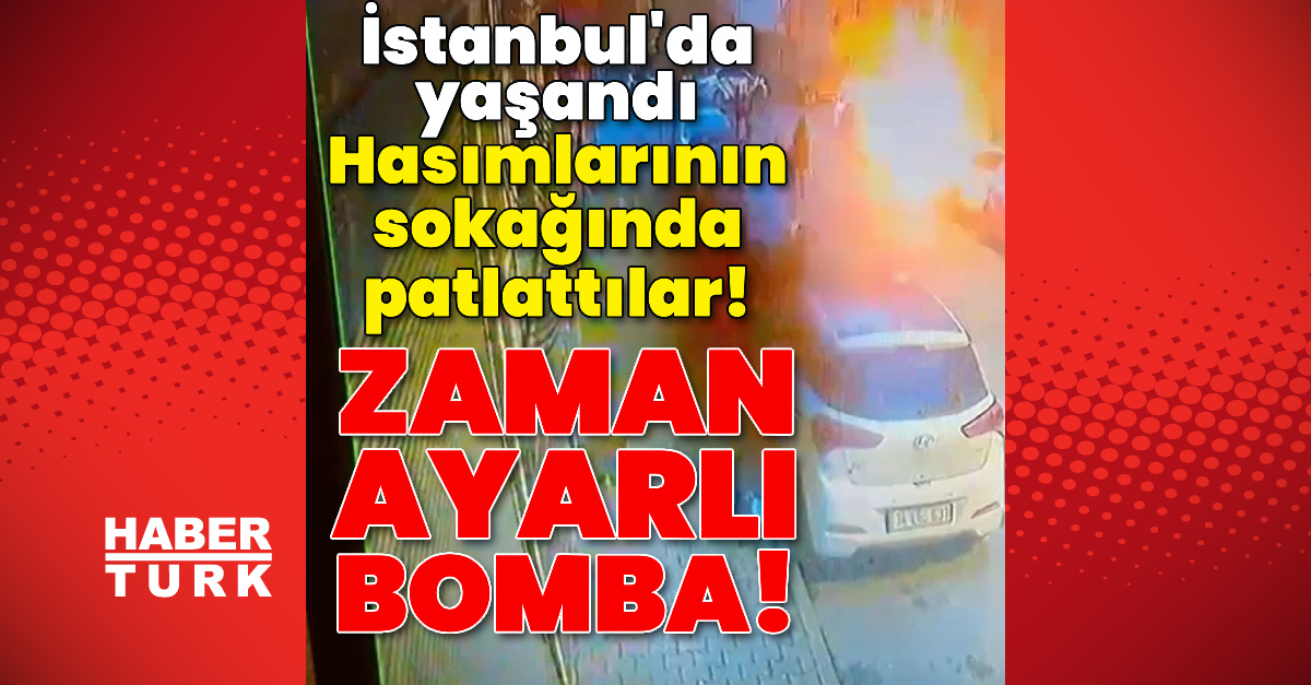 Gaziosmanpaşa'da Zaman Ayarlı Bomba Patlaması - Hasımlarının Sokağında