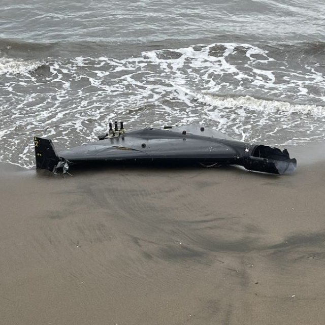 Ordu’da sahilde İHA parçası bulundu