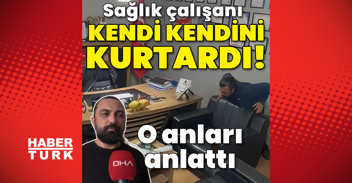 Osmaniye'de Sağlık Çalışanının Kendi Kendini Kurtardığı Hayat