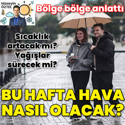 Bu hafta hava nasıl olacak?