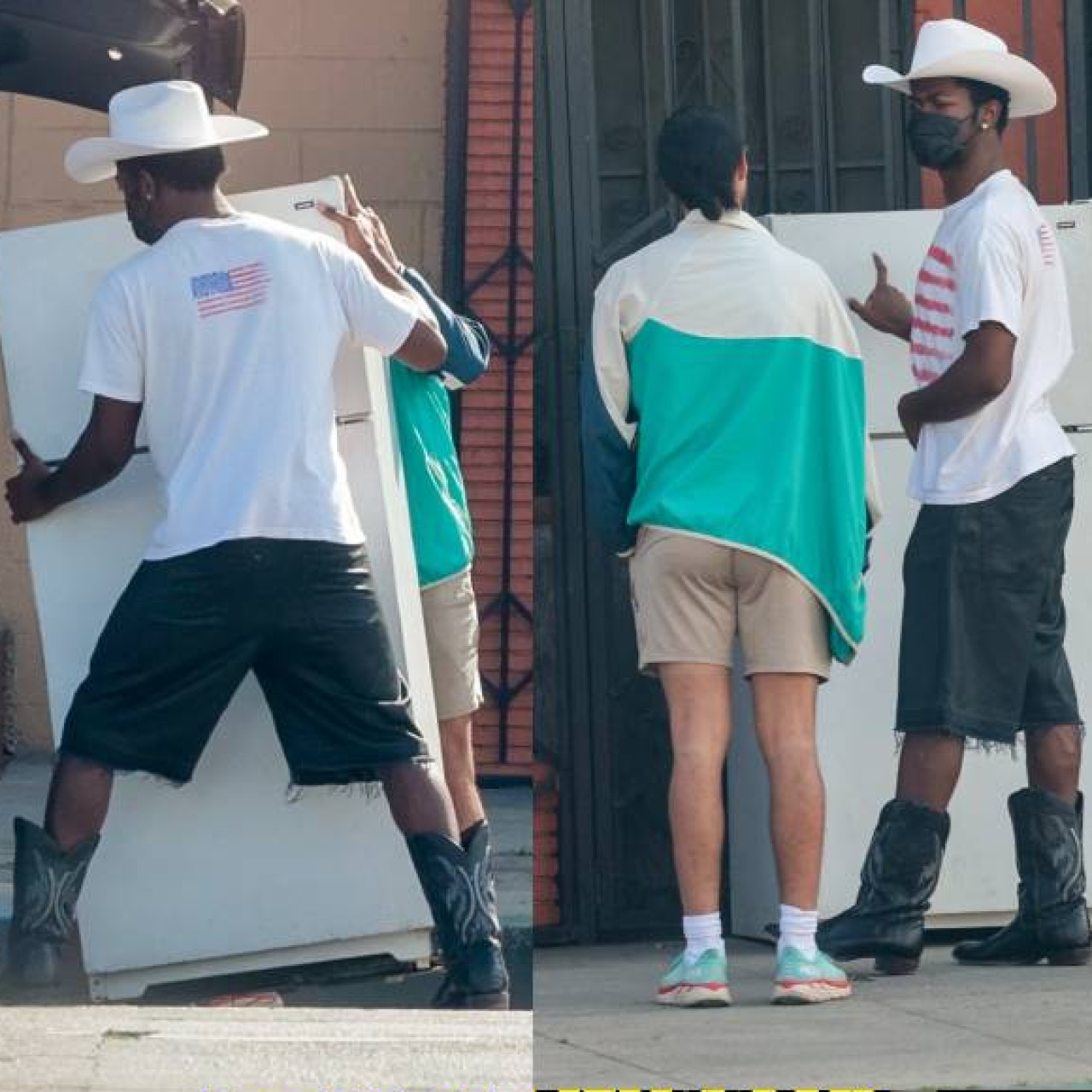 İkinci el buzdolabı aldı