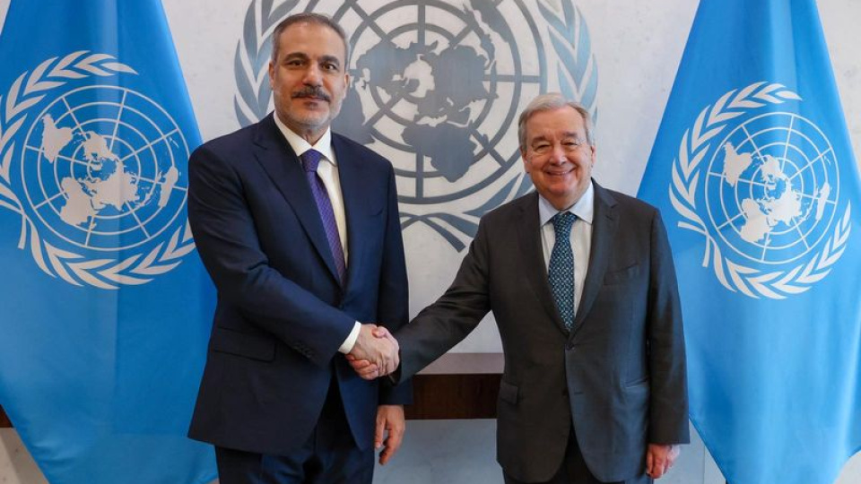 Bakan Fidan, BM Genel Sekreteri ile görüştü