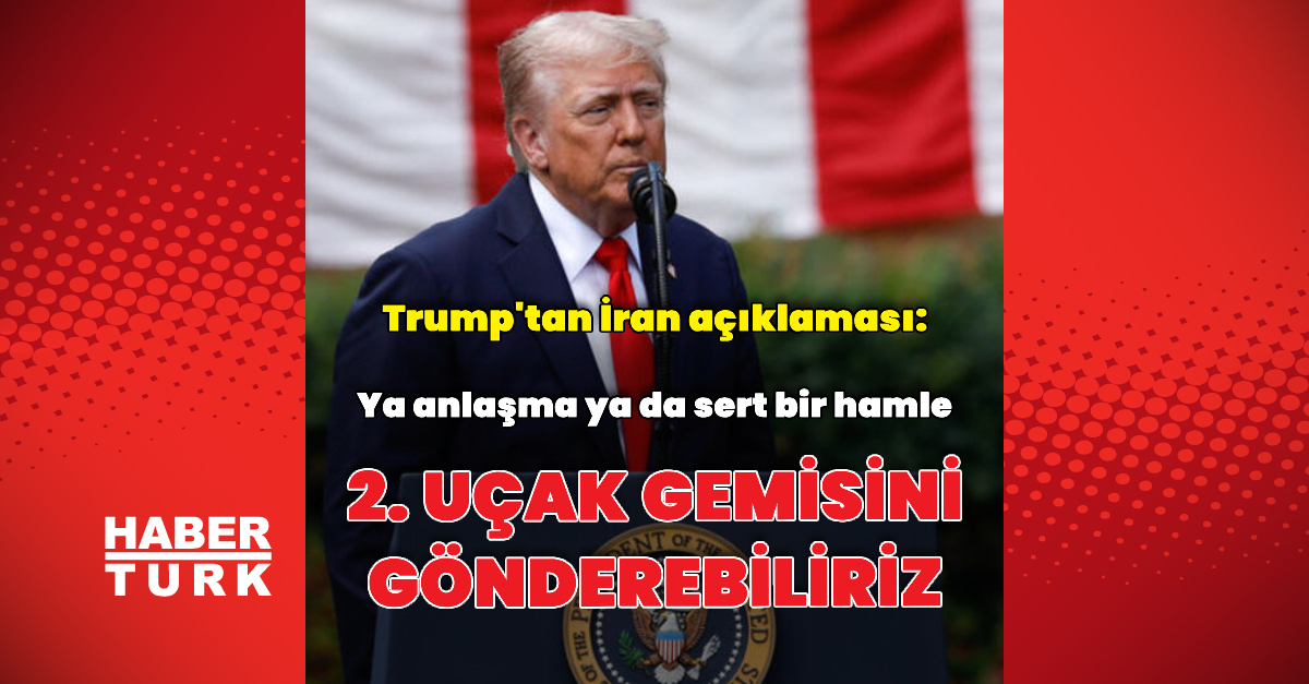 Trump'tan İran açıklaması
