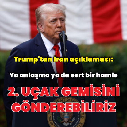Trump'tan İran açıklaması