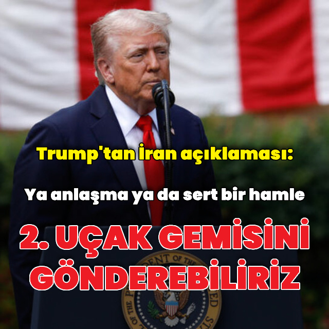 Trump'tan İran açıklaması