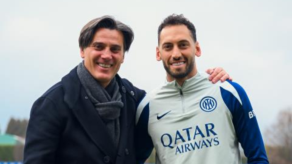 Vincenzo Montella'dan Inter'e ziyaret!