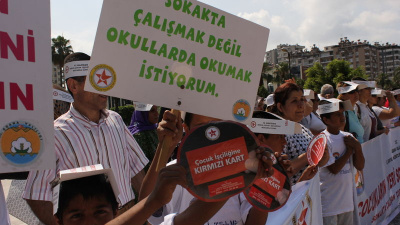 Çocuk işçiliğine kırmızı kart